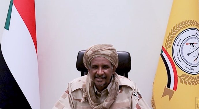 Mohamed Hamdan Dagalo, alias 'Hemedti', líder de las RSF