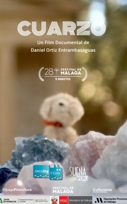 Pôster de 'Cuarzo', do cineasta malaguenho Daniel Ortiz Entrambasaguas