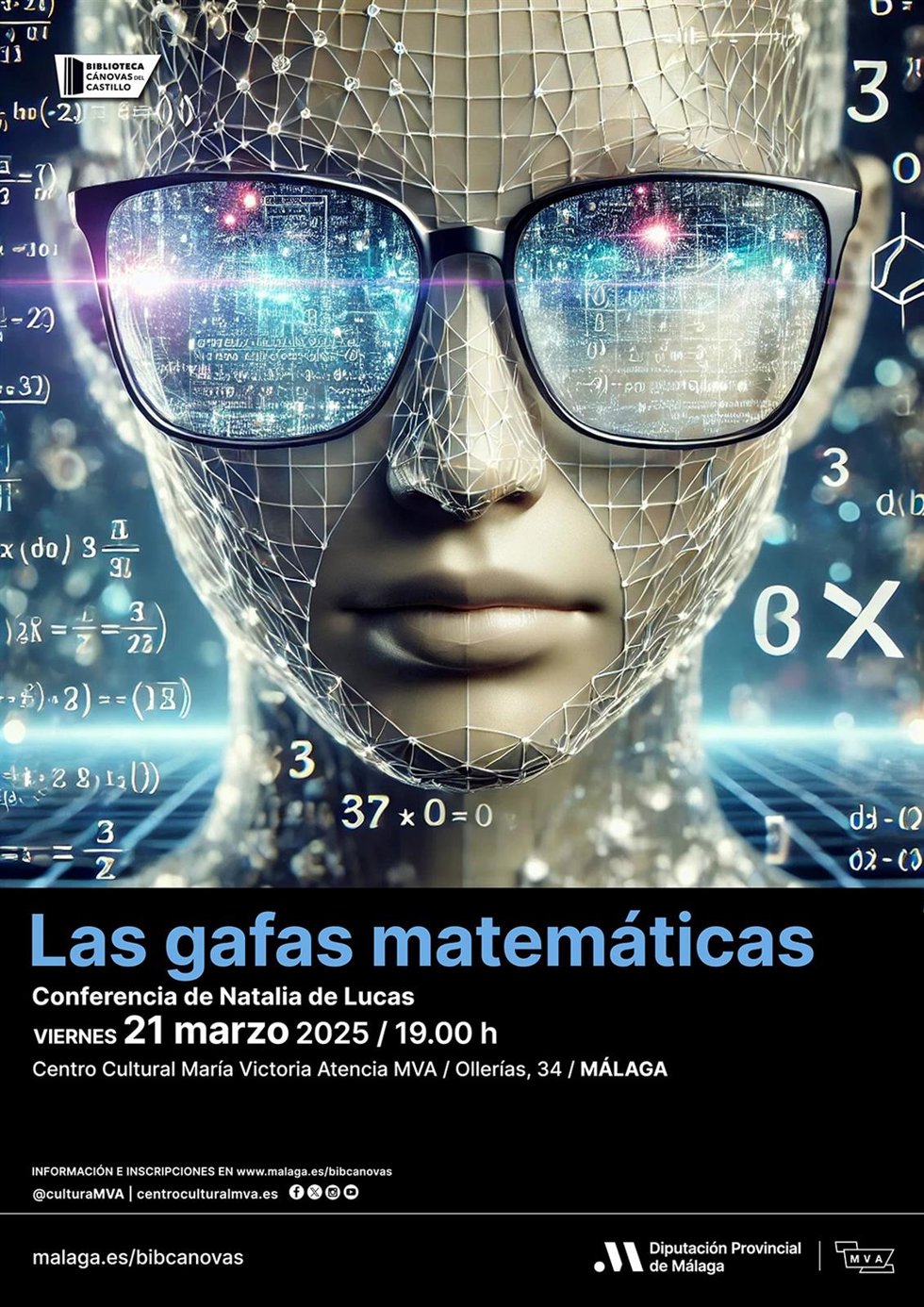 Conferencia de Natalia de Lucas 'Las gafas matemáticas'.