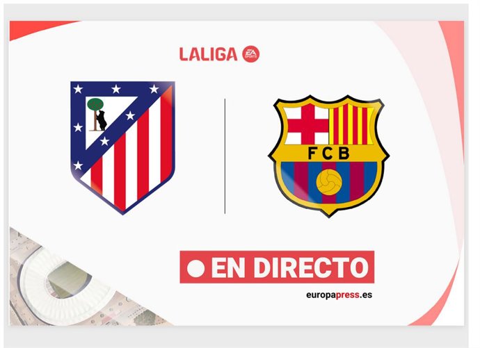 LaLiga EA Sports - Atlético de Madrid - Barcelona | Estadísticas previas y alineaciones probables