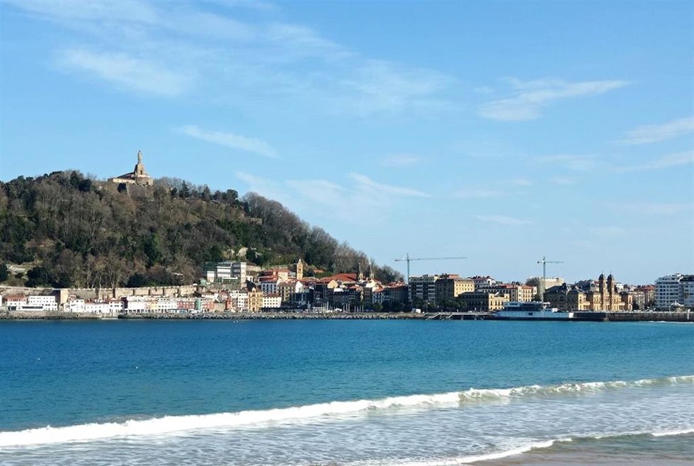 Día soleado en San Sebastián