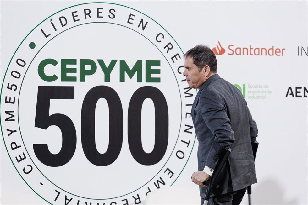 Archivo - El presidente de Cepyme, Gerardo Cuerva.