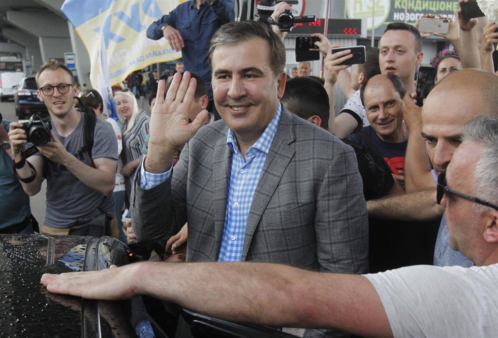Archivo - El expresidente de Georgia Mijail Saakashvili (archivo)