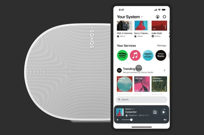 Archivo - Arquivo - Recurso do aplicativo móvel Sonos