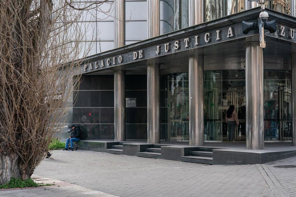 Palacio de la Justicia de Vitoria, a 12 de marzo de 2025, en Vitoria, Álava