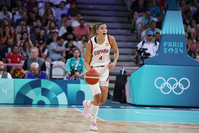 Archivo - Mariona Ortiz of Spain, Basketball, Women's Group Phase - Group A between Spain and China during the Olympic Games Paris 2024 on 28 July 2024 at Pierre Mauroy Stadium in Villeneuve-d'Ascq near Lille, France - Photo Laurent Sanson / Panoramic / D