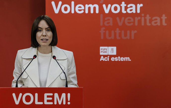 La líder del PSPV, Diana Morant