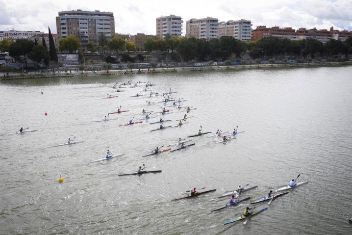 El Campeonato de España de invierno de piragüismo abre en Sevilla el nuevo ciclo olímpico