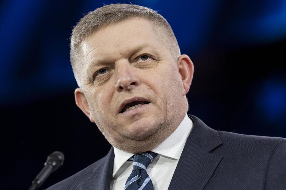 Imagen de archivo del primer ministro de Eslovaquia, Robert Fico