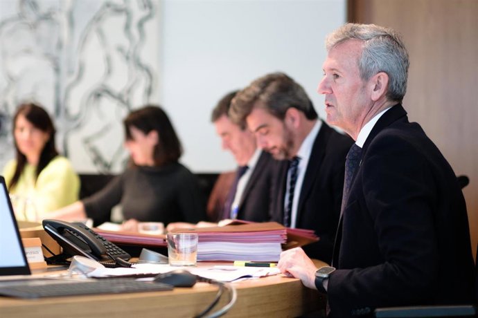 Rueda preside o Consello da Xunta.