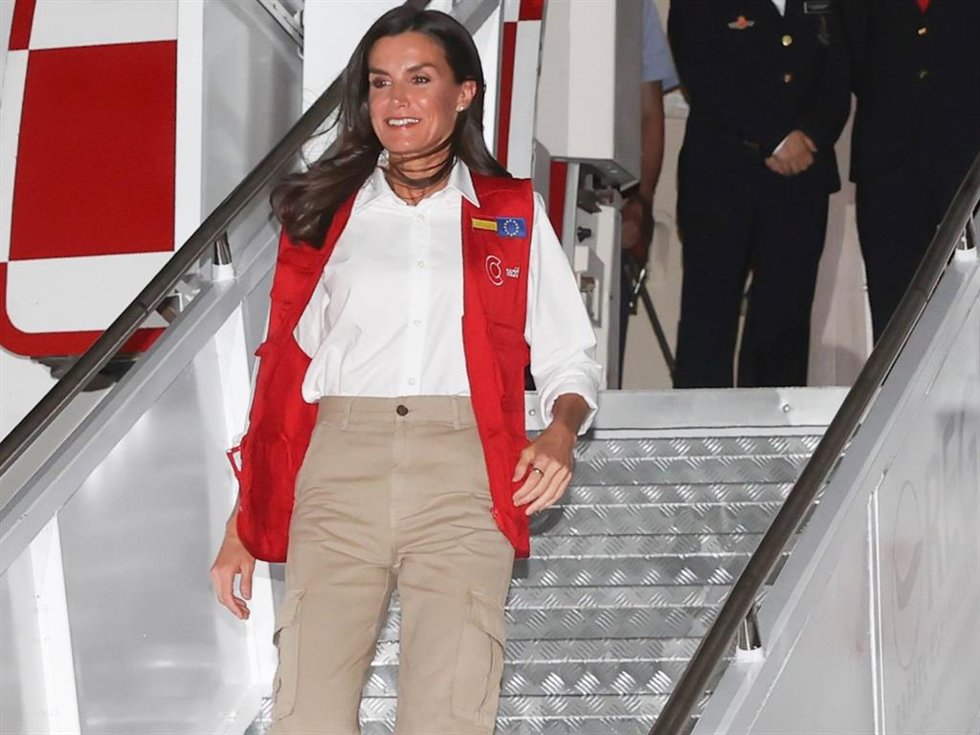 Archivo - La Reina Letizia, En Uno De Sus Viajes De Cooperación