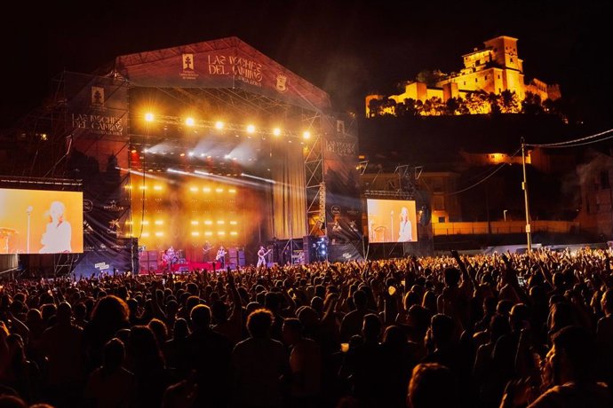 Archivo - Arde Bogotá durante su concierto en 'Las noches del Camino'