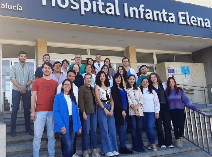 Entrada de residentes en 2024 del Hospital Infanta Elena de Huelva.