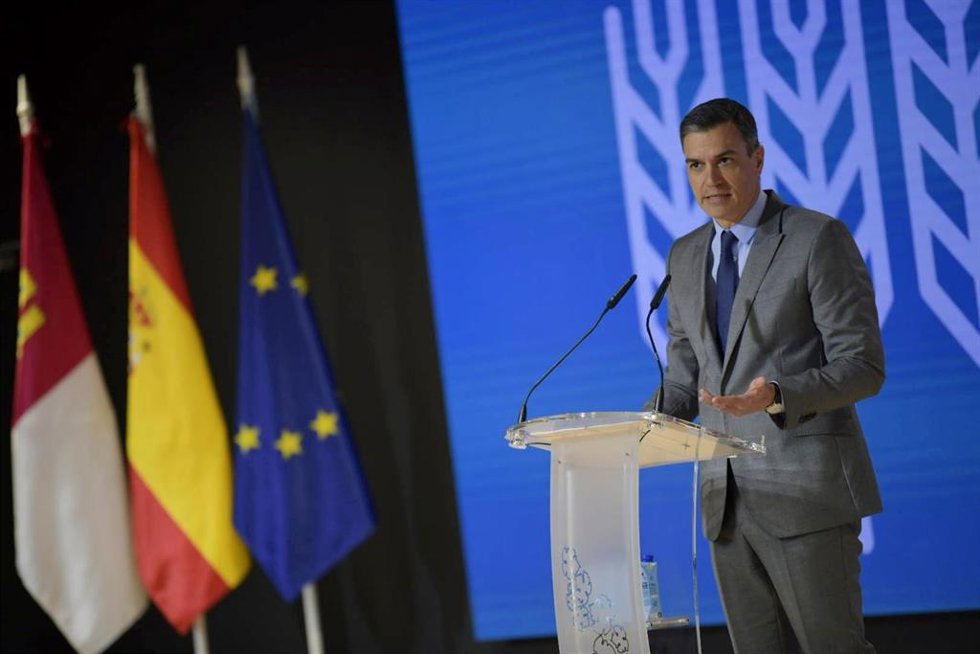 Archivo - El presidente del Gobierno, Pedro Sánchez, en Fenavin