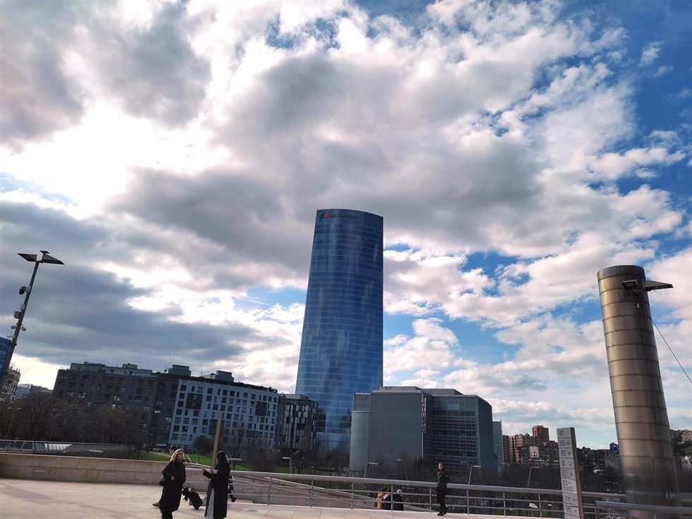 Nubes sobre Bilbao