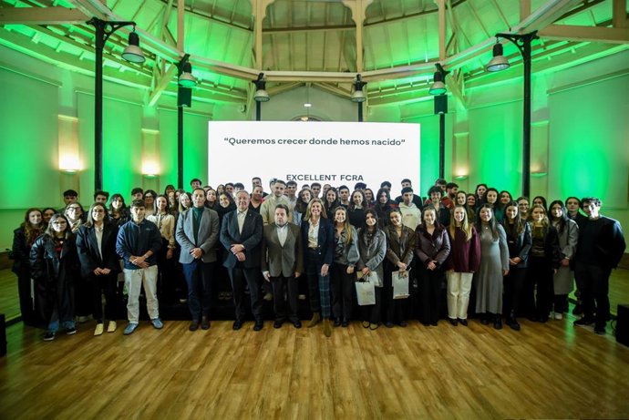 Participantes en el primer encuentro de la 'Comunidad Excellent FCRA',  organizado por la Fundación Caja Rural de Asturias.