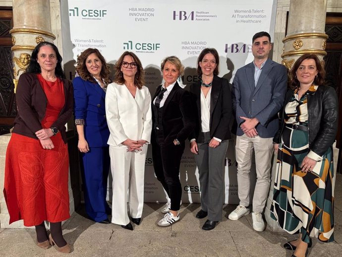 Participants en l'acte a Madrid