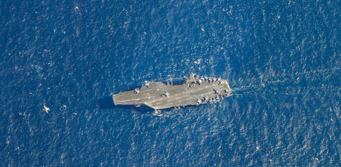 Archivo - Arquivo - Imagem de arquivo do destróier americano 'USS Gravely' no Mar Mediterrâneo