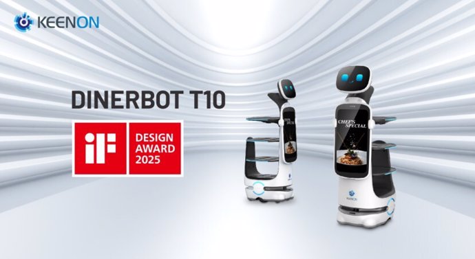 KEENON Robotics’ DINERBOT T10 Wins The If DESIGN AWARD 2025