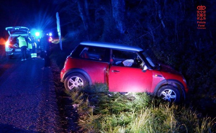 Imagen del accidente.