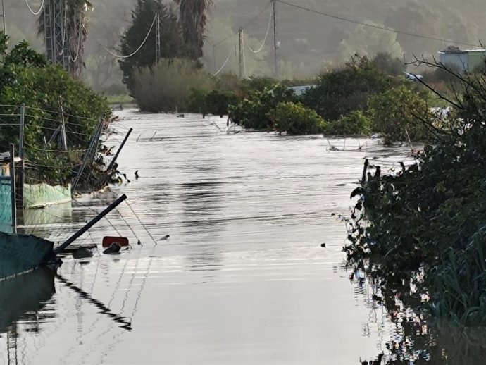 O Conselho Municipal de Alhaurín de la Torre ativa o plano de emergência municipal para a inundação do rio Guadalhorce.