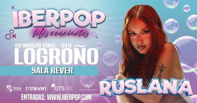 Iberpop-Mis Conciertos trae este sábado a Logroño el 'Génesis Tour' de Ruslana