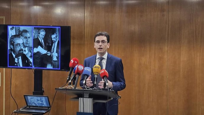 El portavoz Pedro Herrero.