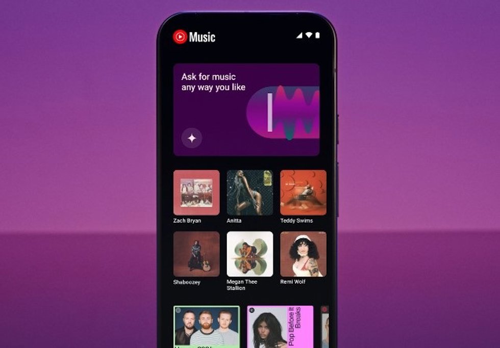 Función Ask Musik de YouTube Music.