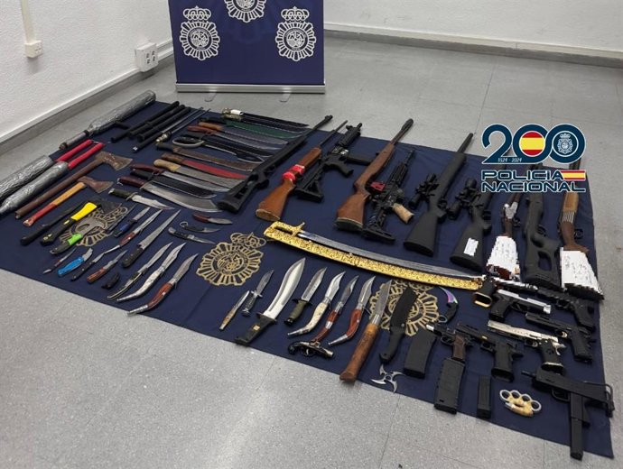Propriedade apreendida em uma operação policial em Marbella