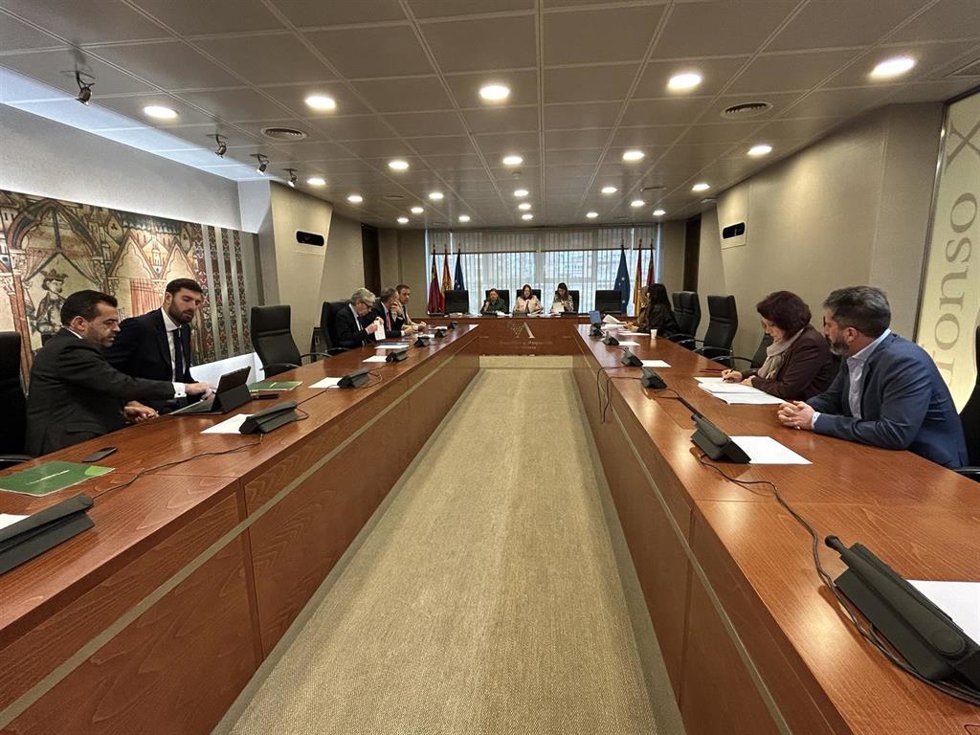 Reunión de la junta de Portavoces de la Asamblea Regional