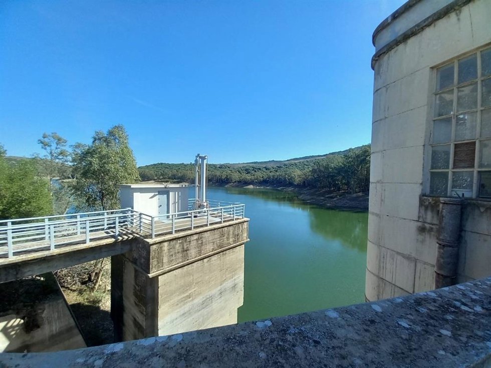 Embalse de Bornos en Cádiz.