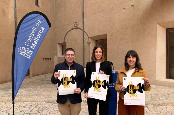 La consellera de Cultura y Patrimonio del Consell de Mallorca, Antònia Roca, en la presentación del festival.