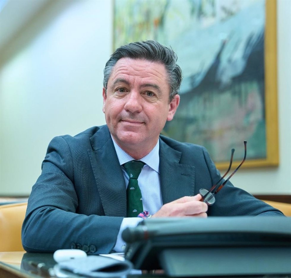 Archivo - El senador del PP Miquel Jerez.