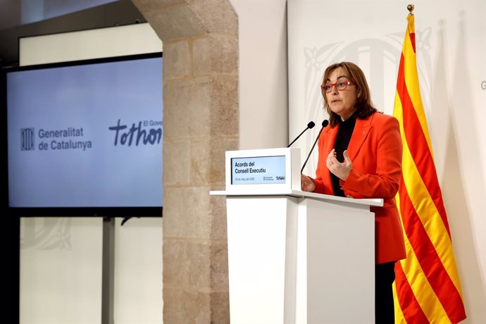 La portaveu del Govern, Sílvia Paneque