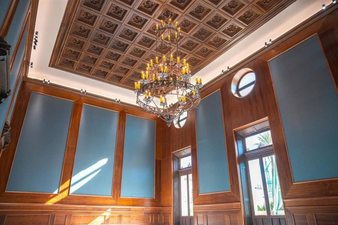 Archivo - Salón Noble de las Casas Consistoriales de Almería.