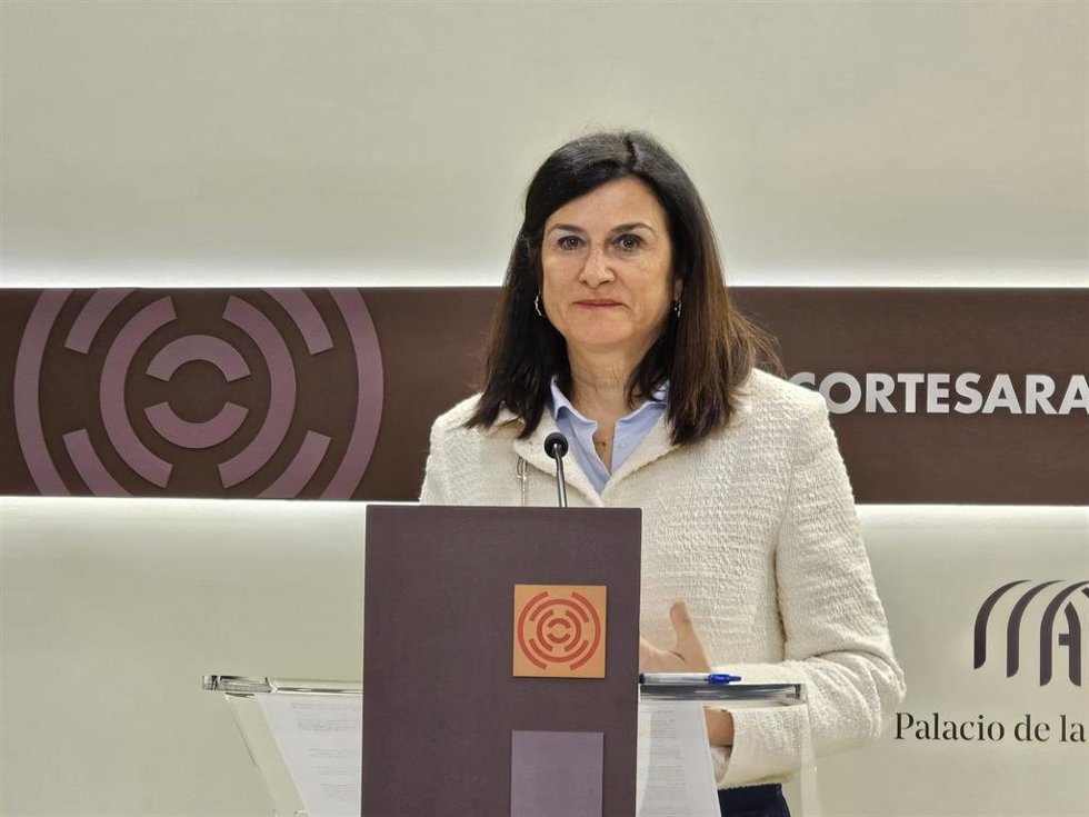La secretaria general de CHA y diputada en las Cortes de Aragón, Isabel Lasobras.