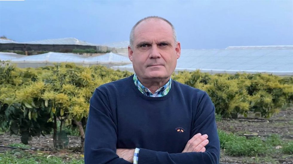 El portavoz de Vox en Torrox y miembro de la mesa técnica del sector primario de Vox en Málaga, Fernando Jiménez