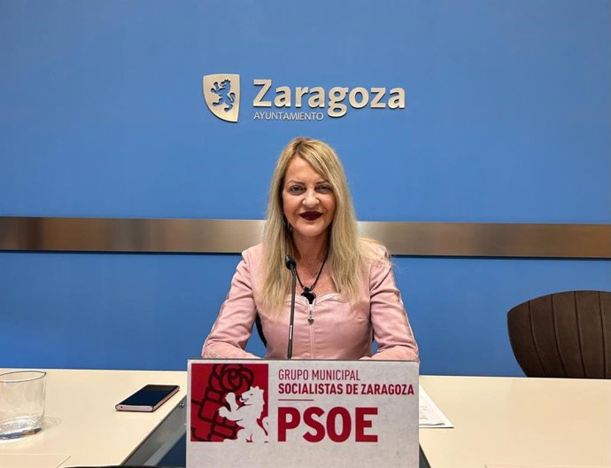 La concejal del grupo municipal del PSOE en el Ayuntamiento de Zaragoza, Ros Cihuelo