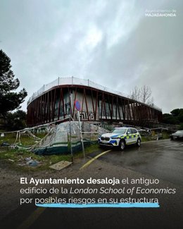 Desalojado el antiguo edificio de la London School of Economics por posibles riesgos en su estructura