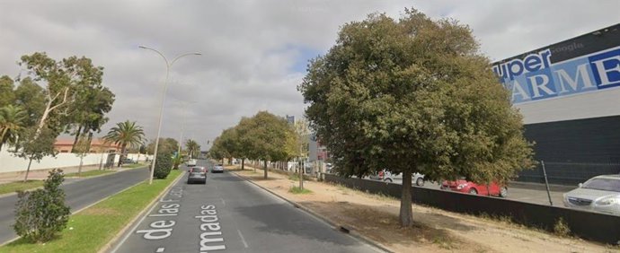 Avenida de las Fuerzas Armadas de Huelva.