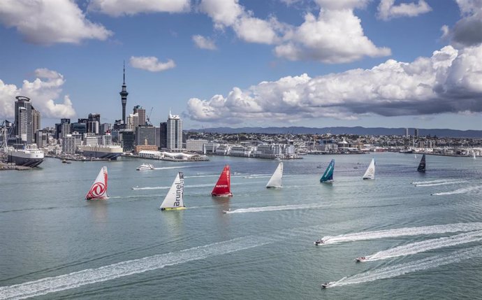 Archivo - Auckland Stopover. The New Zealand Herald In-Port Practice Race.