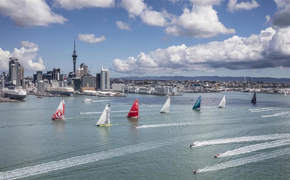 Archivo - Auckland Stopover. The New Zealand Herald In-Port Practice Race.