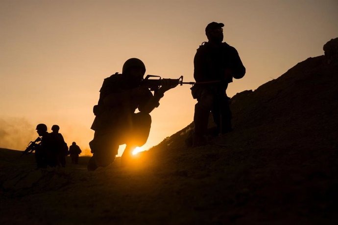 Archivo - Imagen de archivo de militares del Ejército de Israel en la Franja de Gaza