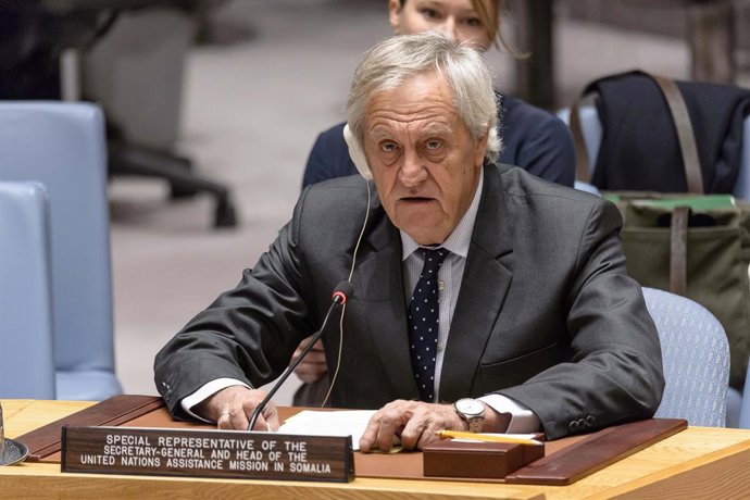 Archivo - Imagen de archivo del jefe de la UNMISS, Nicholas Haysom