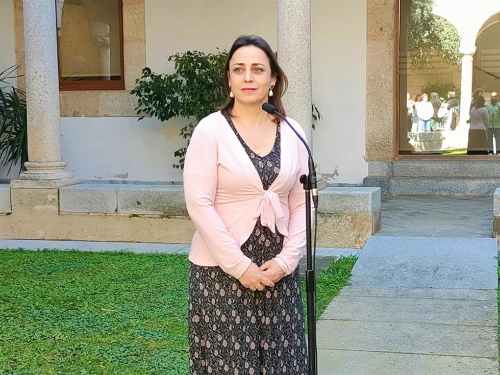 Archivo - La secretaria general de Igualdad, Ara Sánchez, en Presidencia de la Junta, en una imagen de archivo.