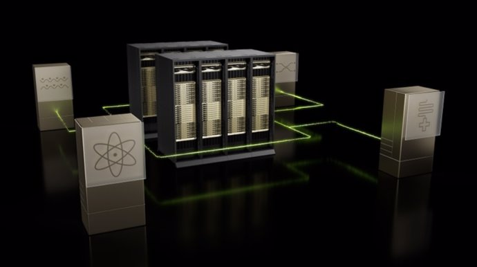 Prototipo de Nvidia Accelerated Quantum Research Center (NVAQC)