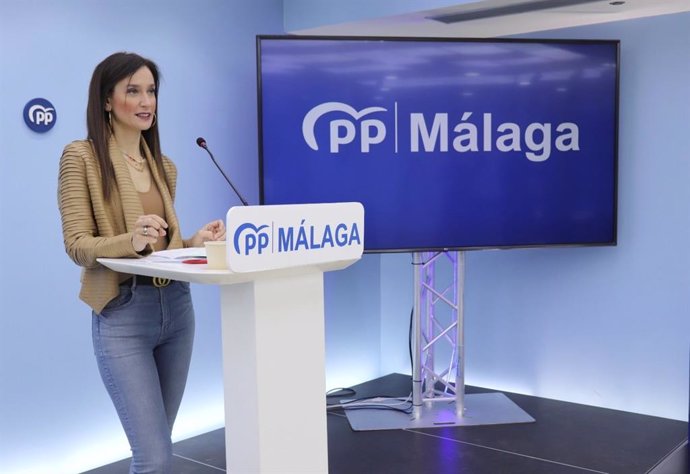 Archivo - Elisa Pérez de Siles es portavoz provincial del PP de Málaga.