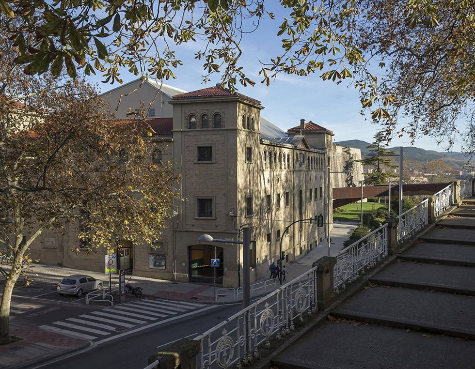 Imagen del frontón Labrit