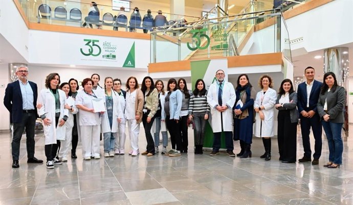 La unidad de Farmacia del Hospital Virgen de la Victoria recibe la Certificación de Calidad Q-PEX