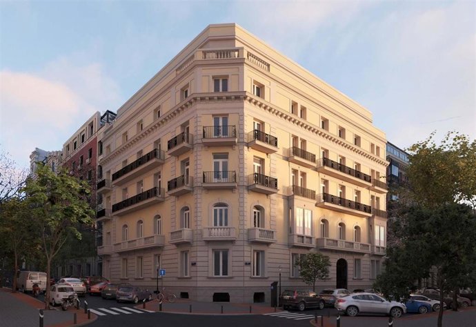 Edificio de la calle Ruiz Alarcón 5.